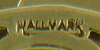 Close up of United Jewelers' maker's mark. (J6501)