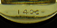 Close up of hallmark. (J8464)