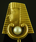 Art Deco Egyptain Revival Stickpin (J9517).