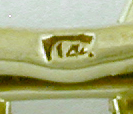Close-up of Carrington maker's mark. (CL9538))