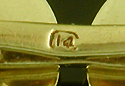 Close-up of Carrington maker's mark. (J9362)