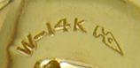 Close up of Carter, Gough maker's mark. (J9386)