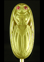 Carter, Gough scarab stickpin. (SP9492)