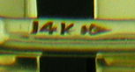 Close-up of Carter, Gough maker's mark. (J8851)