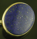 ARt Deco lapis lazuli cufflinks. (J9500)