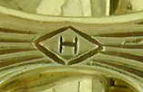 Close-up of Jacob Hookaylo maker;s mark. (J9210)
