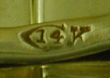 Close-up of Charles Keller maker's mark. (CL9600)