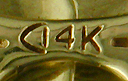 Close-up of Charles Keller maker's mark (J9062)