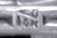 Close up of maker's mark of Kohn and Company. (J8995)
