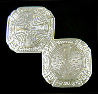Krementz Art Deco cufflinks. (CL9271)