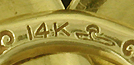 Close-up of Larter & Sons mark. (J9128)