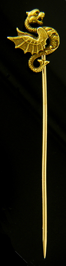 Link & Angell regal dragon stickpin (J9235)