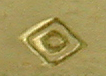Close-up of maker's mark. (J9331)