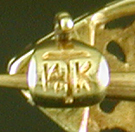 Close-up of Taylor & Co. maker's mark. (J9352)