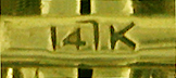 Close-up of Taylor and Co. maker's mark. (J9525)
