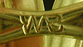 Close-up of Wordley, Allsopp & Bliss maker's mark. (J9146)
