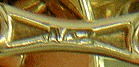Close-up of WAB hallmark. (J8988)