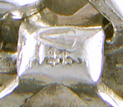 Close up of Kohn & Co. hallmark. (J8593)