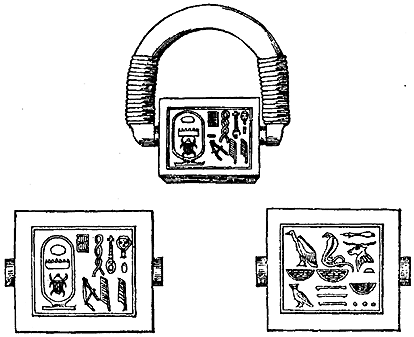 Ring given by Pharao to Joseph.