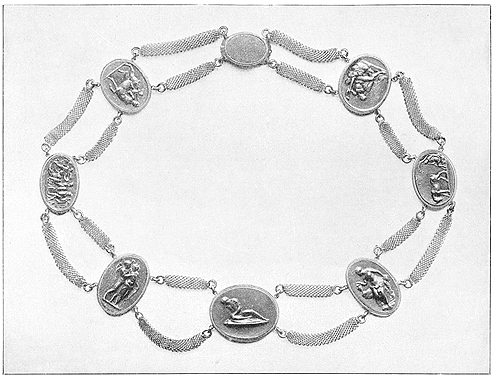Modern German iron necklace.